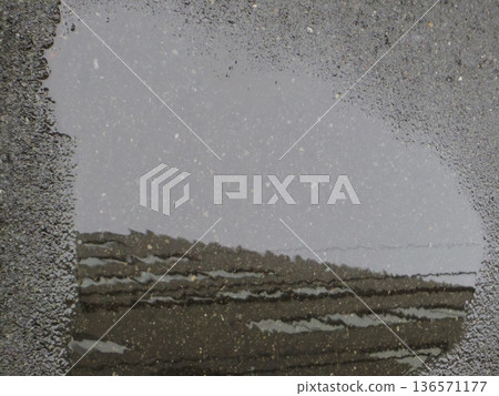 A rainy road A rainy road 136571177