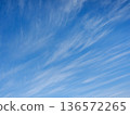 Sky and streaky clouds 136572265