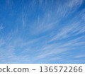 Sky and streaky clouds 136572266