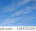 Sky and streaky clouds 136572269