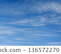 Sky and streaky clouds 136572270