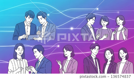 一個連結創造未來的人們的商業網絡！ 136574837