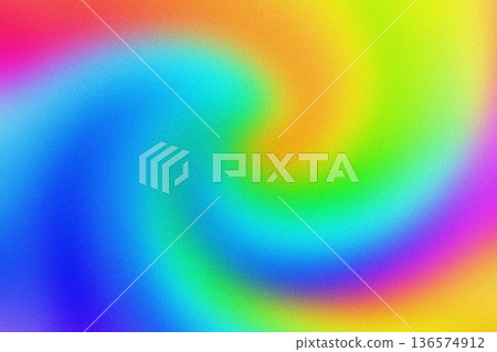 彩虹色粒子漸層背景噪音 彩虹色粒子漸層背景噪音 136574912