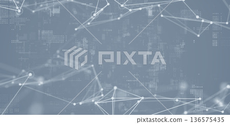 Futuristic cyberspace and communication network concept Futuristic cyberspace and communication network concept 136575435