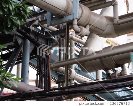 Intricate piping 136576713