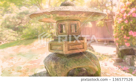 景觀與燈籠 136577526