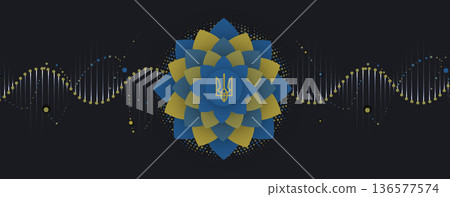Ukrainian DNA technology background advances genomic research frontiers Ukrainian DNA technology background advances genomic research frontiers 136577574