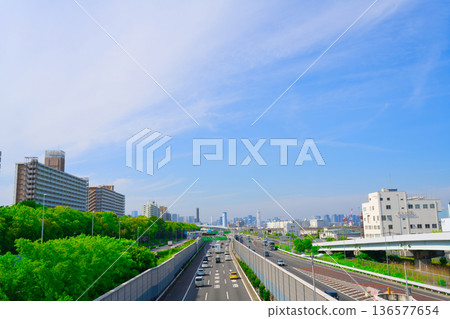 [Tokyo] Cityscape of Shinagawa Ward in May 136577654