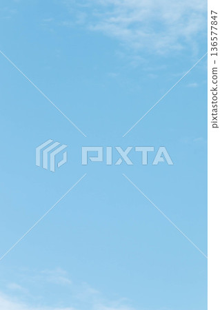 Sky and spreading clouds background material Sky and spreading clouds background material 136577847