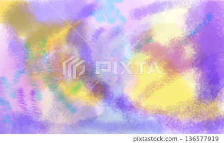 Abstract hand drawn colorful watercolor background 136577919