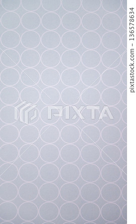 Minimalist pattern of white circles on light gray background Minimalist pattern of white circles on light gray background 136578634