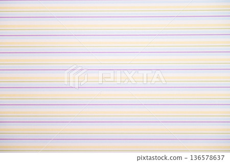 Colorful pastel striped pattern with horizontal lines in soft tones 136578637