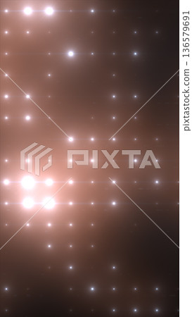 Warm brown backdrop with glowing light grid and bokeh dots, abstract LED stage panel pattern for event, concert, or modern tech designs Warm brown backdrop with glowing light grid and bokeh dots, abstract LED stage panel pattern for event, concert, or modern tech designs 136579691