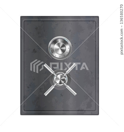 Safe Strongbox Vault Locker 3D Doors Set, Chrome Steel Banking Safes and Secure Lockers with Combination Mechanisms, Realistic Vector Safe Strongbox Vault Locker 3D Doors Set, Chrome Steel Banking Safes and Secure Lockers with Combination Mechanisms, Realistic Vector 136580270