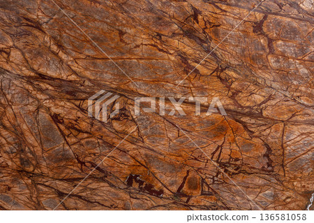 Bidasar Brown Marble background. Slab photo. Bidasar Brown Marble background. Slab photo. 136581058