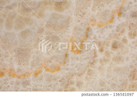 Onice Cappuccino texture, stylish background in light color for design. 136581097