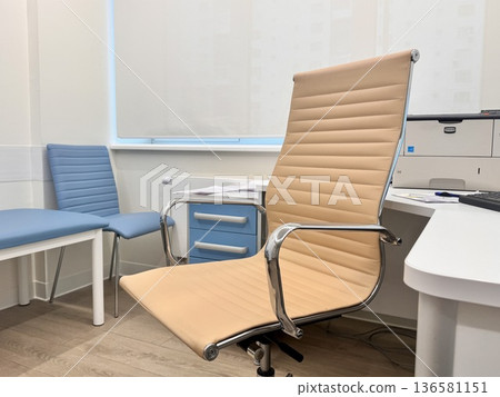 a therapist's office in a city polyclinic in Moscow 136581151