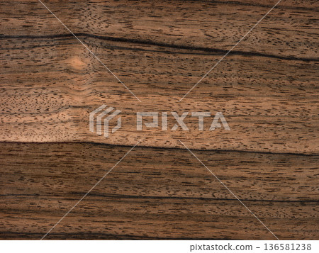 Close-up of ebony white veneer, a fusion of elegance and modern sophistication 136581238