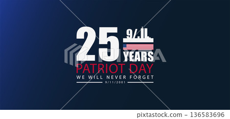 Commemorating a Quarter Century Since 911 A Day of Remembrance and Reflection 136583696