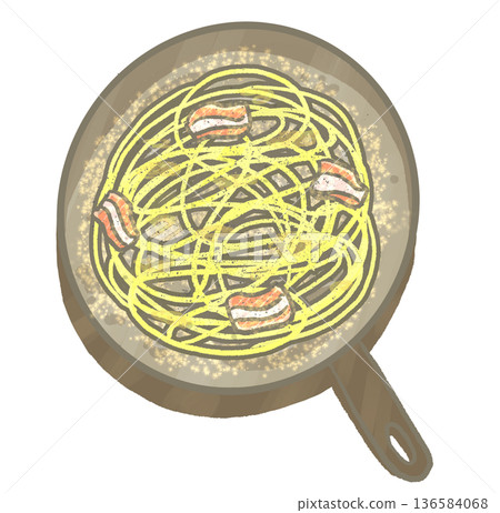 R: More fairytale egg dishes ☆ Carbonara ② 136584068