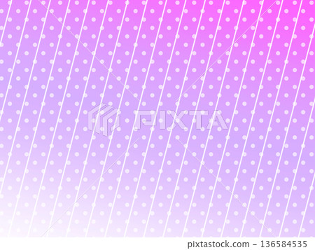 Extremely simple gradient dot stripes 136584535