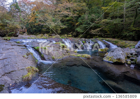 菊池谷43萬瀑布的壯麗景色 136585809