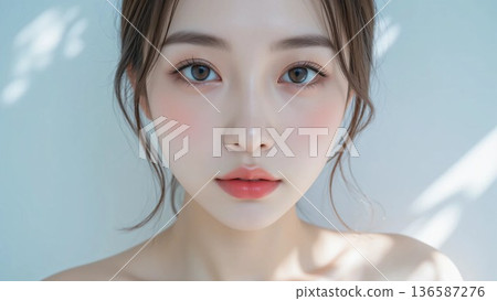 Beautiful woman beauty image 136587276