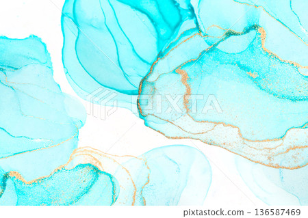 Alcohol ink adult beautiful background image 136587469
