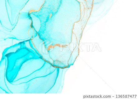 Alcohol ink adult beautiful background image 136587477