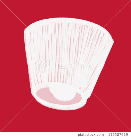 農業春節圖案，天燈 136587619