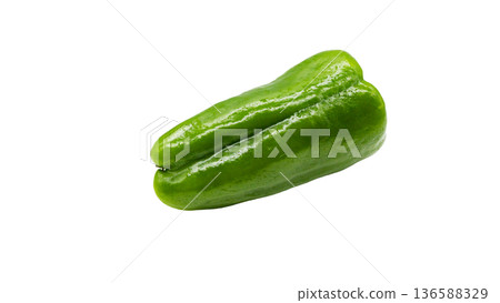 Bell peppers, fresh vegetable ingredients (transparent background) Bell peppers, fresh vegetable ingredients (transparent background) 136588329