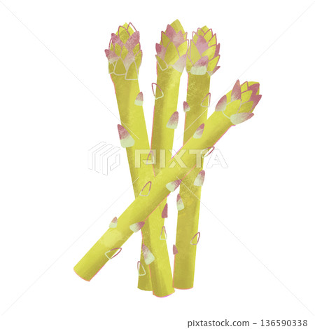 綠蘆筍 136590338