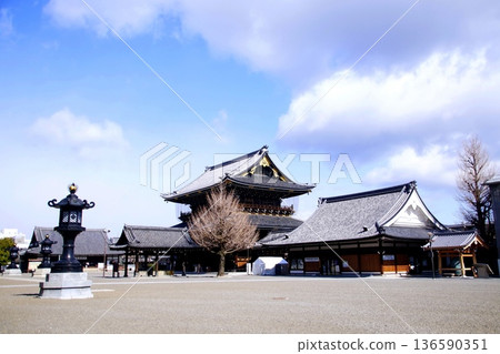 京都府京都市下京區常葉町東本願寺禦榮堂（重要文化財產），2022年2月 136590351
