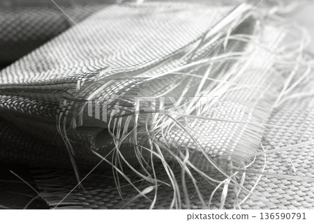 Fiberglass Fabric Close Up Texture Fiberglass Fabric Close Up Texture 136590791
