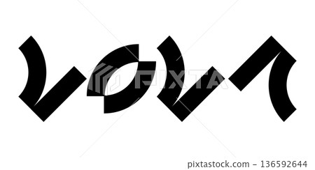 2027 number design template. 2027 New Year logo design. Vector illustration isolated on white background. 2027 number design template. 2027 New Year logo design. Vector illustration isolated on white background. 136592644