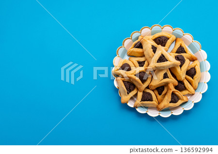 Purim celebration jewish carnival holiday concept. Purim celebration jewish carnival holiday concept. 136592994