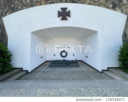 German army war memorial at festung ehrenbreitstein German army war memorial at festung ehrenbreitstein 136594071
