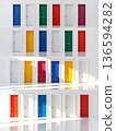 Colorful door 136594282