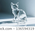 Glasswork cat 136594319