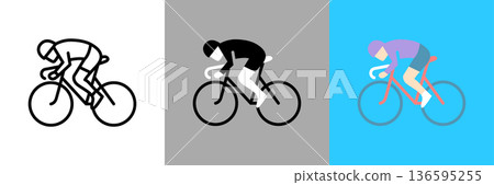 Keirin icon Keirin icon 136595255