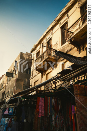 Market In The Streets Of Cairo City Market In The Streets Of Cairo City 136598153