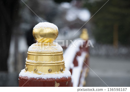 鎌倉 2628 鶴岡八幡宮 7 雪 鎌倉 2628 鶴岡八幡宮 7 雪 136598187