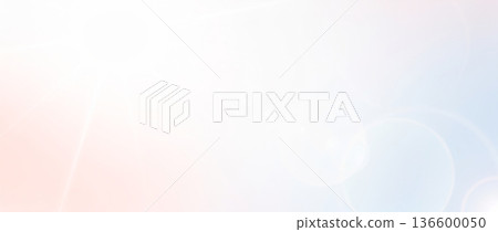 Soft white light lens flare background material 136600050