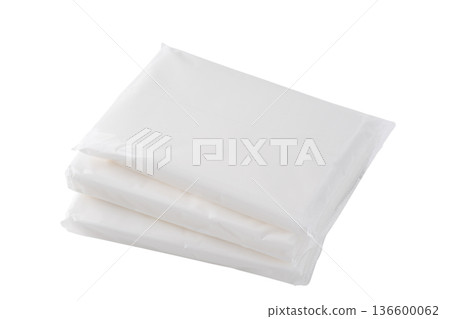 Pocket tissue on transparent background (png) 136600062