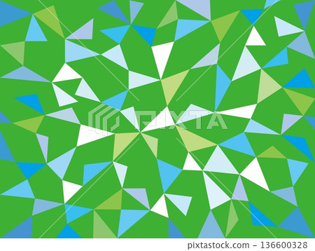 Geometric pattern, triangle, colorful, green, blue Geometric pattern, triangle, colorful, green, blue 136600328