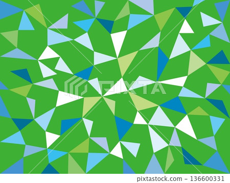 Geometric pattern, triangle, colorful, green, blue Geometric pattern, triangle, colorful, green, blue 136600331