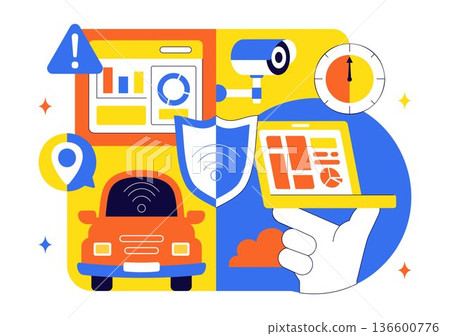 Smart Traffic Management System Technology Illustration Featuring Urban Infrastructure Network And Digital Transportation In a Modern Background Smart Traffic Management System Technology Illustration Featuring Urban Infrastructure Network And Digital Transportation In a Modern Background 136600776