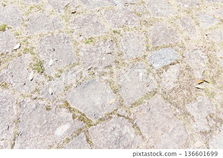 Old cobblestones at castles and other places Old cobblestones at castles and other places 136601699