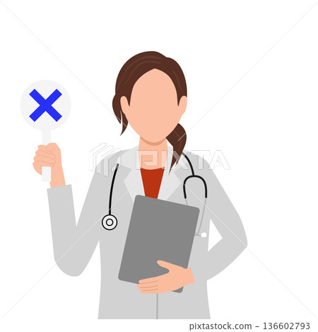 穿白大褂的女人 穿白大褂的女人 136602793