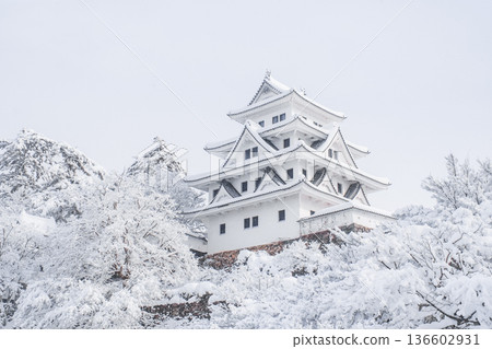 Gujo Hachiman Castle (Winter) Gujo Hachiman Castle (Winter) 136602931